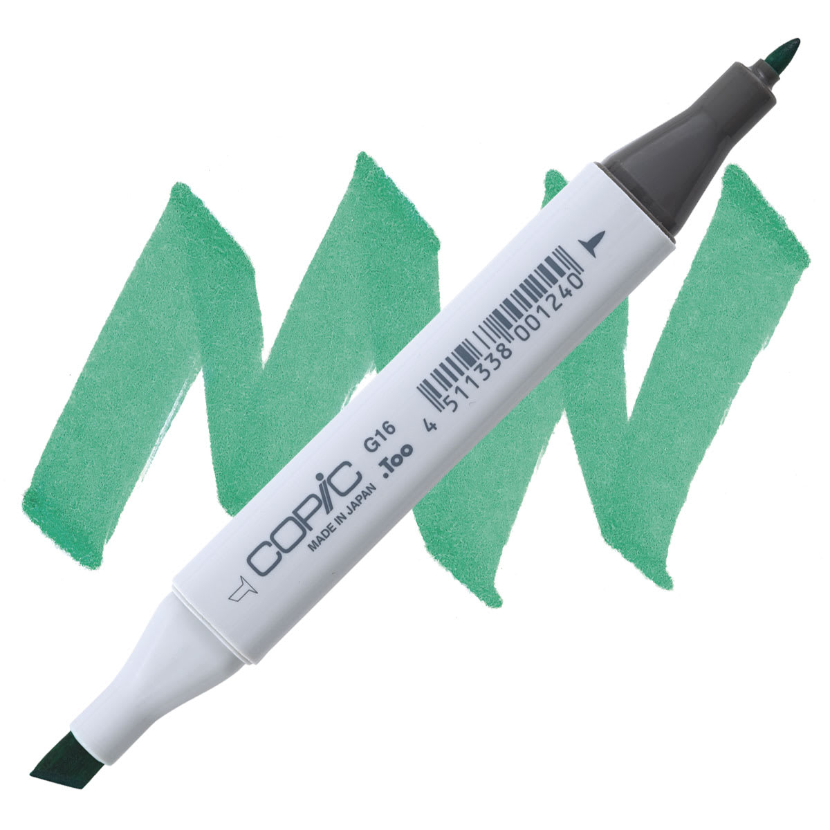 Copic Classic Marker - Malachite G16 marker and swatch