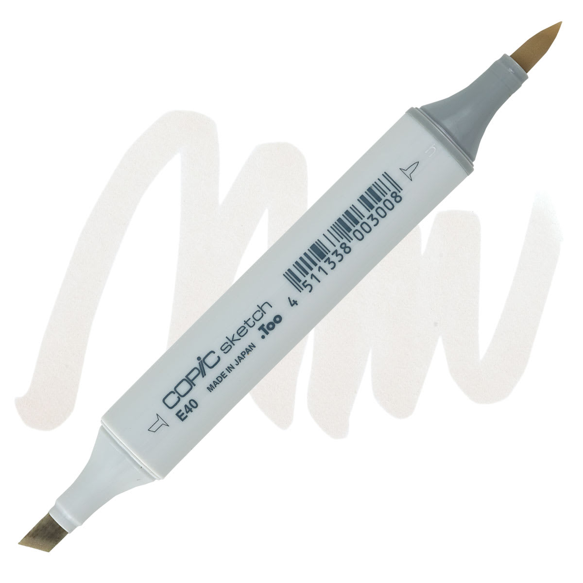 Copic Sketch Marker - Brick White E40 marker and swatch