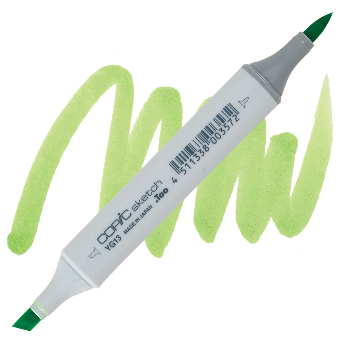 Copic Sketch Marker - Chartreuse YG13 marker and swatch