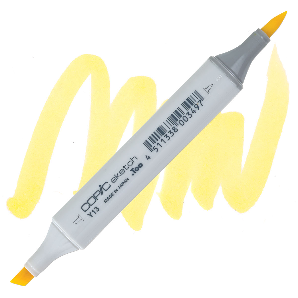 Copic Sketch Marker - Lemon Yellow Y13 marker and swatch