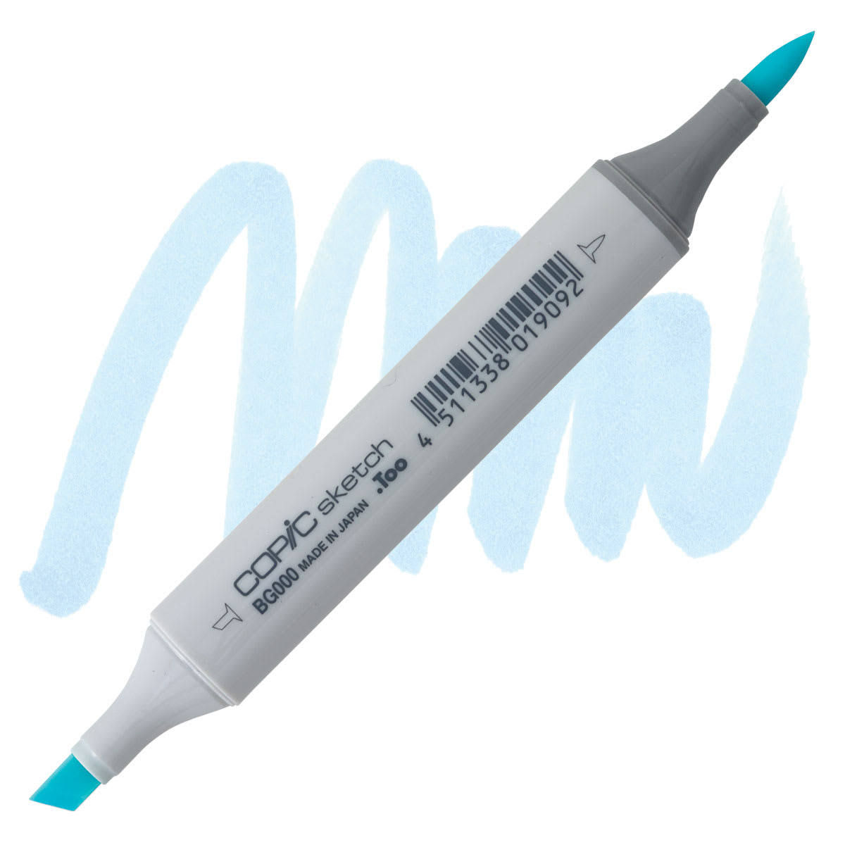 Copic Sketch Marker - Pale Aqua BG000 marker and swatch