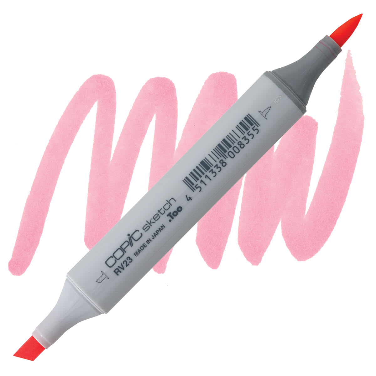 Copic Sketch Marker - Pure Pink RV23 marker and swatch