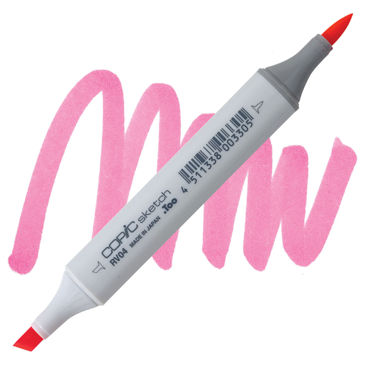 Copic Sketch Marker - Shock Pink RV04 marker and swatch