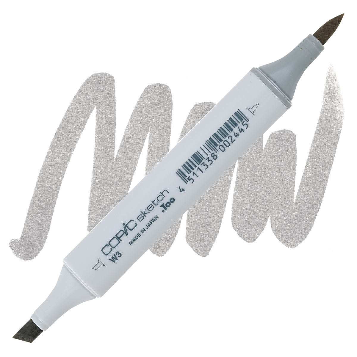 Copic Sketch Marker - Warm Gray W3 marker and swatch Copic Sketch Marker - Warm Gray W3 marker and swatch