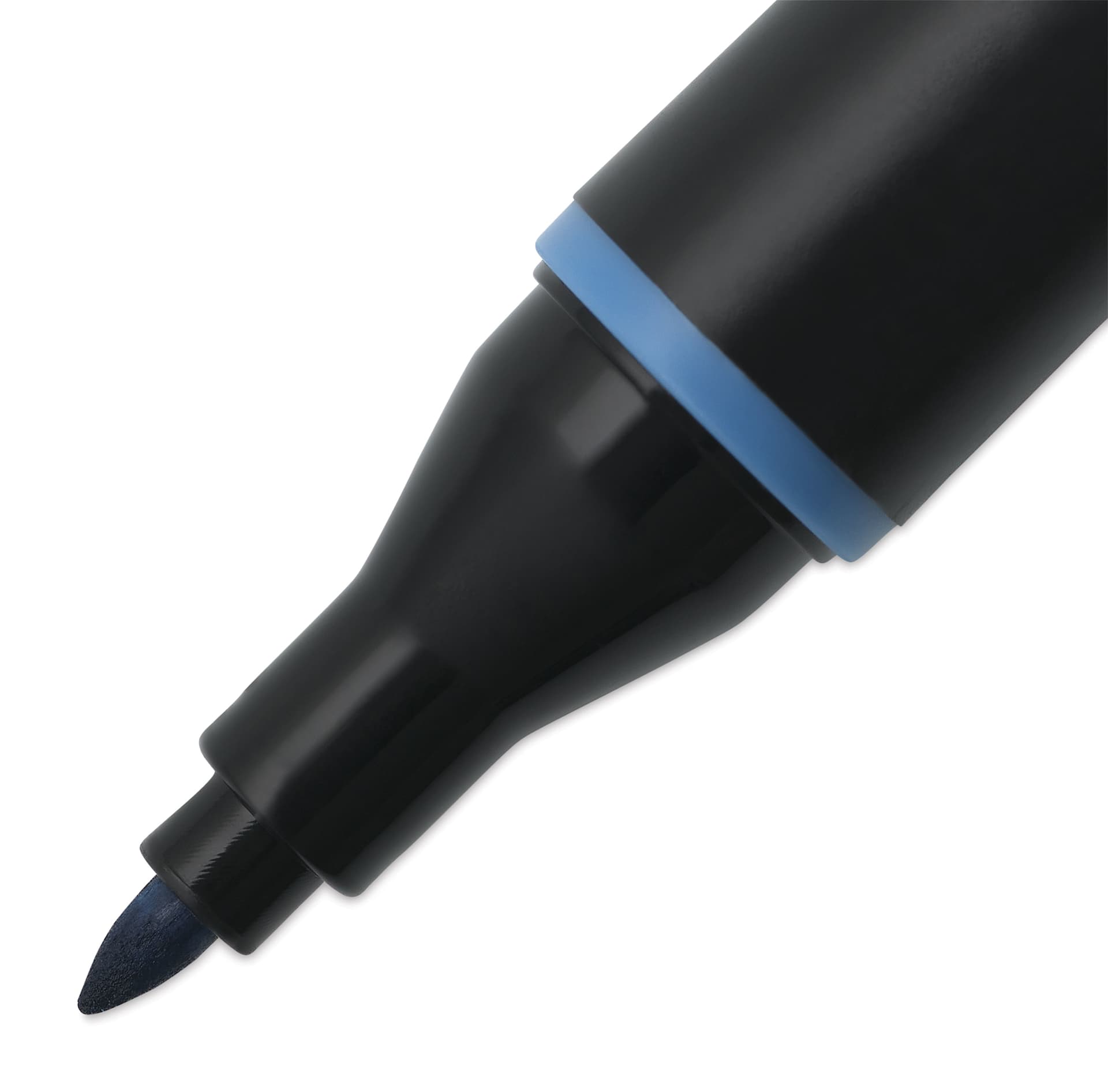 Blick Studio Alcohol Art Marker - 567 Blue Gray, close-up of the fine tip