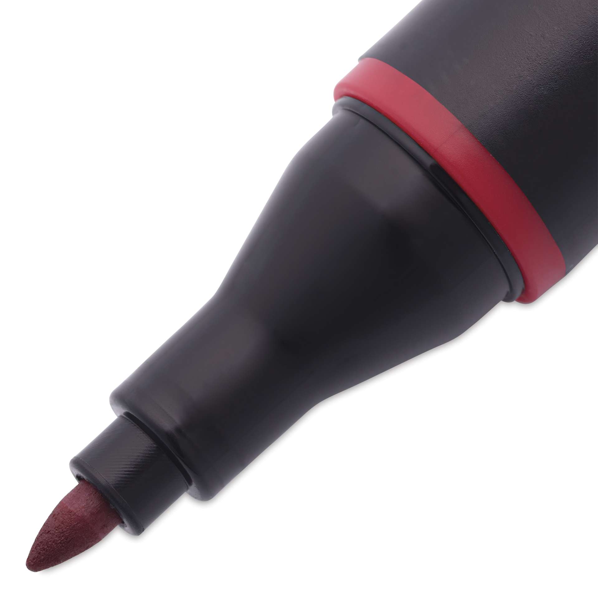 Blick Studio Alcohol Art Marker - 157 Strawberry Red, close-up of bullet tip