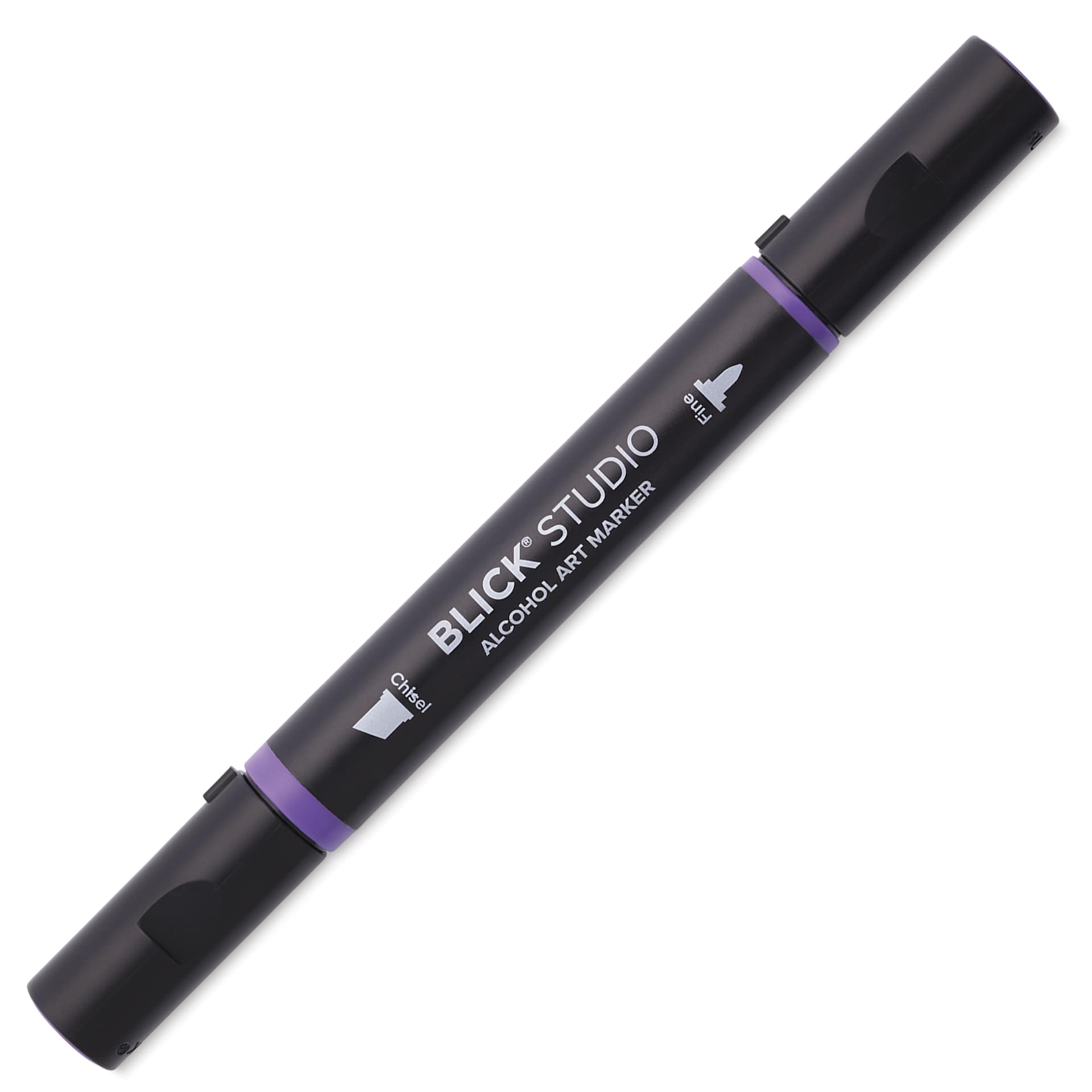Blick Studio Alcohol Art Marker - 034 Violet, marker with caps on