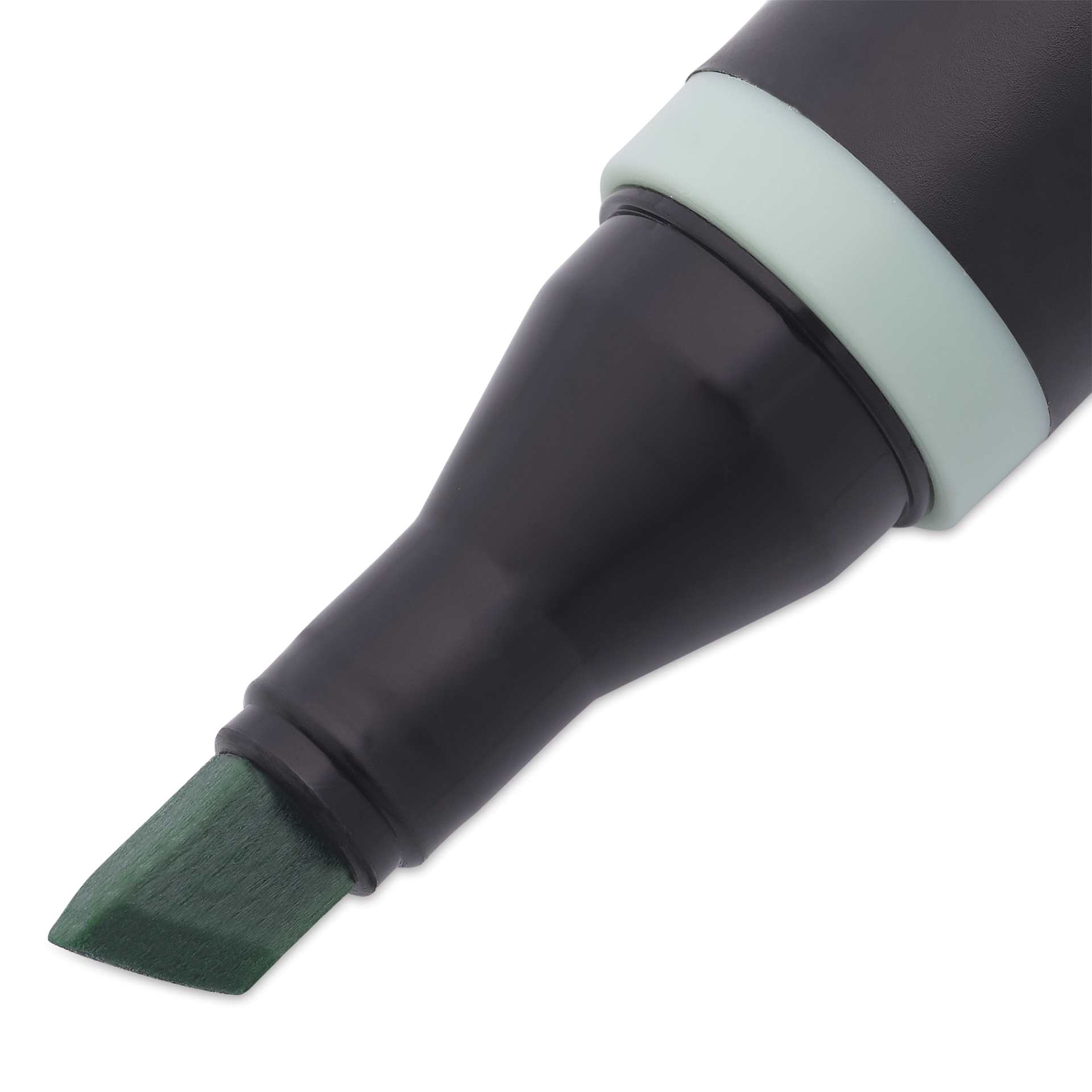 Blick Studio Alcohol Art Marker - 088 Sage, close-up of chisel tip
