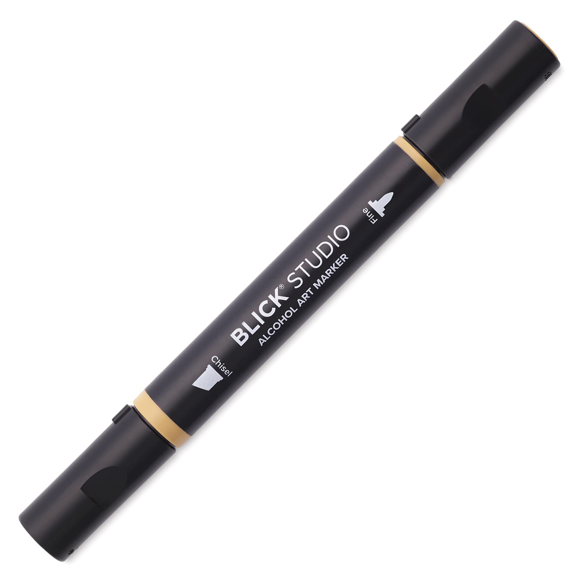 Blick Studio Alcohol Art Marker - 037 Caramel, marker with caps on
