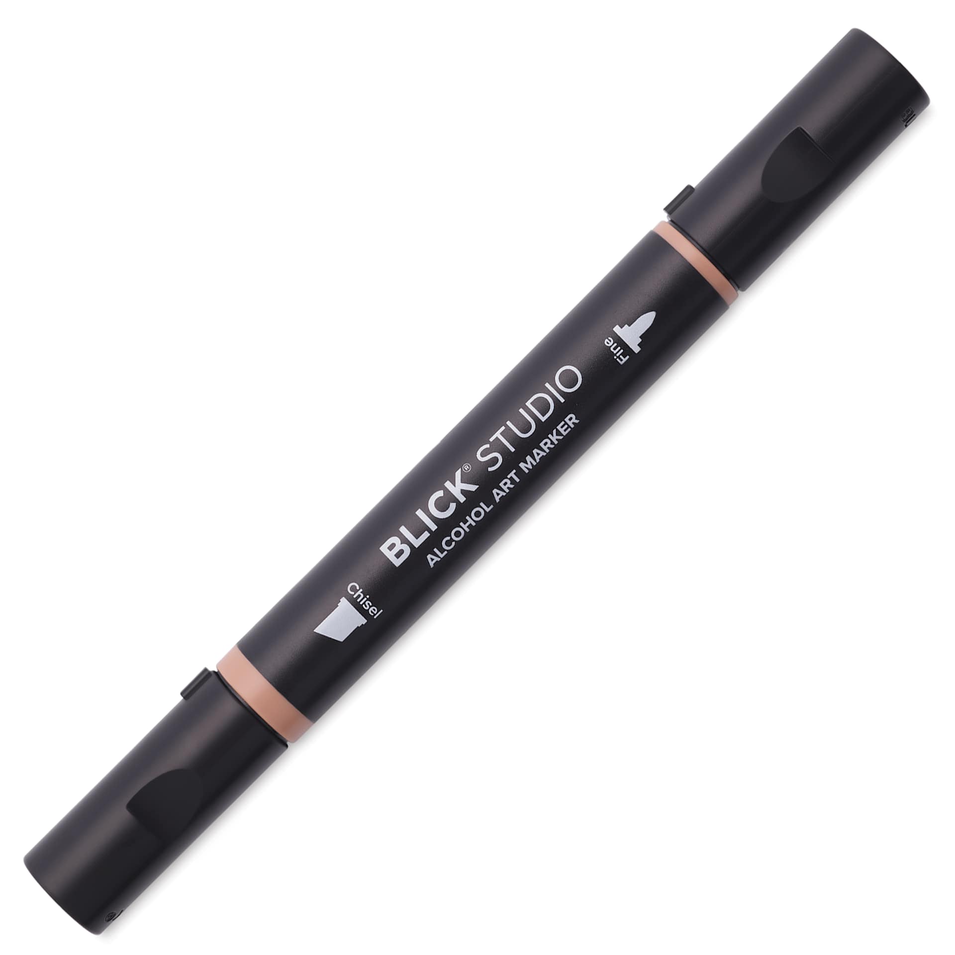 Blick Studio Alcohol Art Marker - 047 Walnut, marker with caps on
