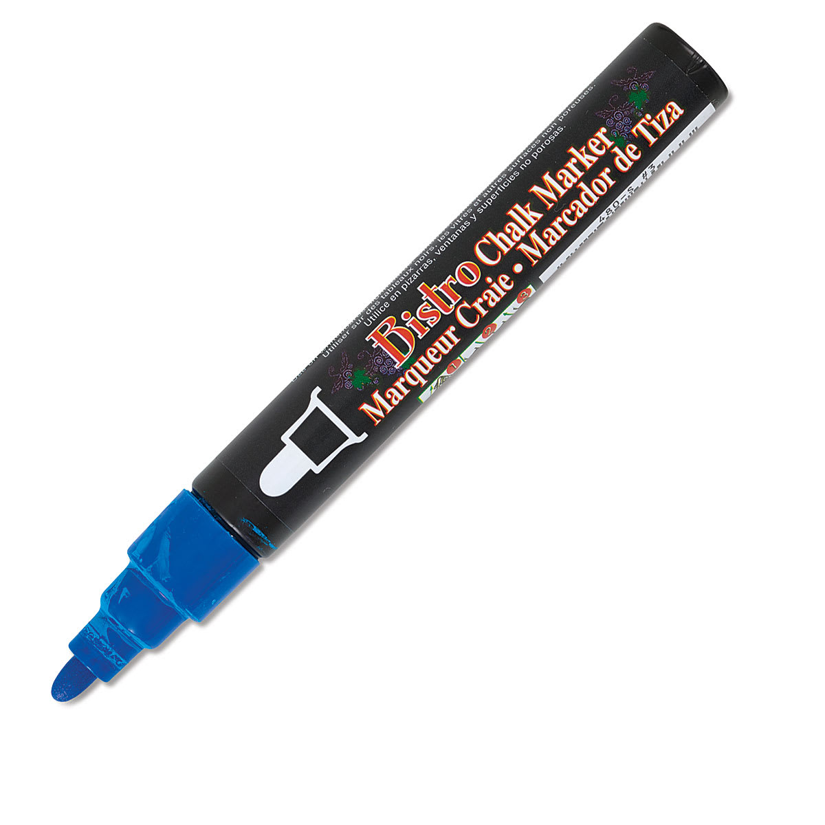 Marvy Uchida Bistro Chalk Marker - Blue, 6 mm