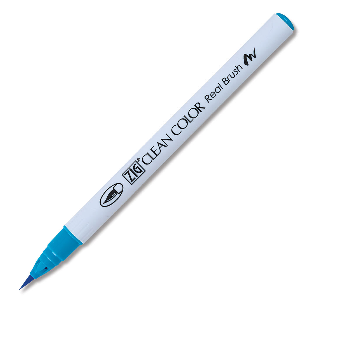 Kuretake Zig Clean Color Real Brush Pen - Cobalt Blue