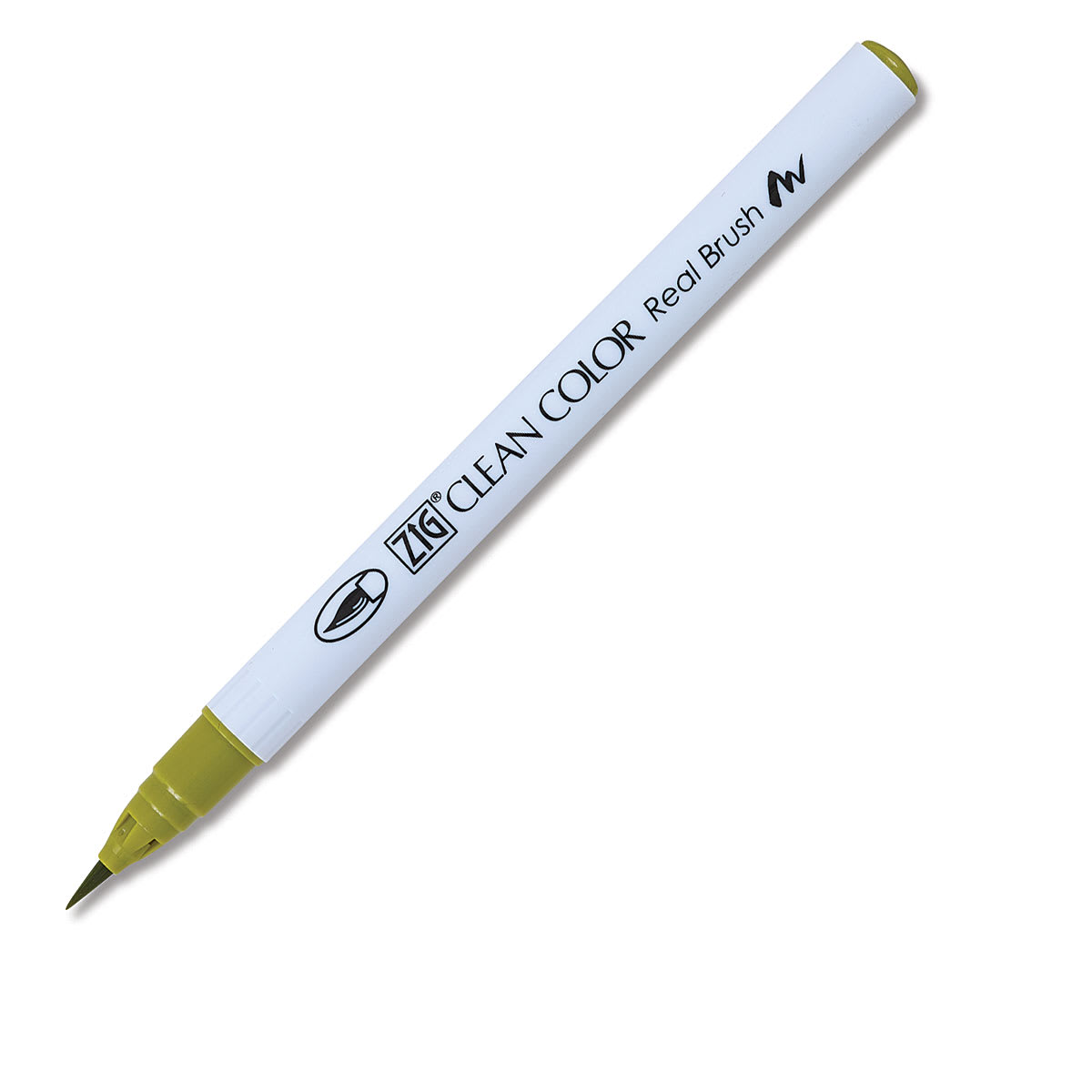 Kuretake Zig Clean Color Real Brush Pen - Mid Green