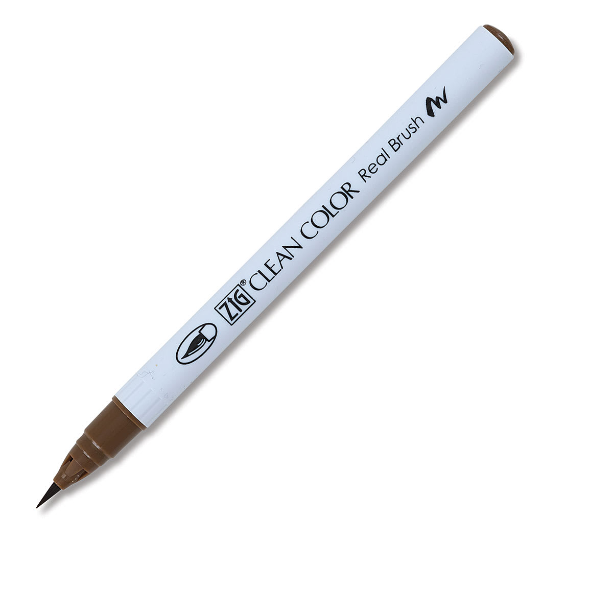 Kuretake Zig Clean Color Real Brush Pen - Mid Brown