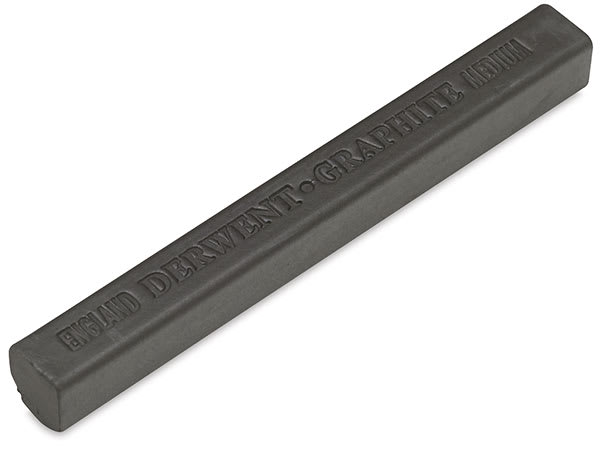 Derwent Natural Graphite Stick - Angled view of single stick
