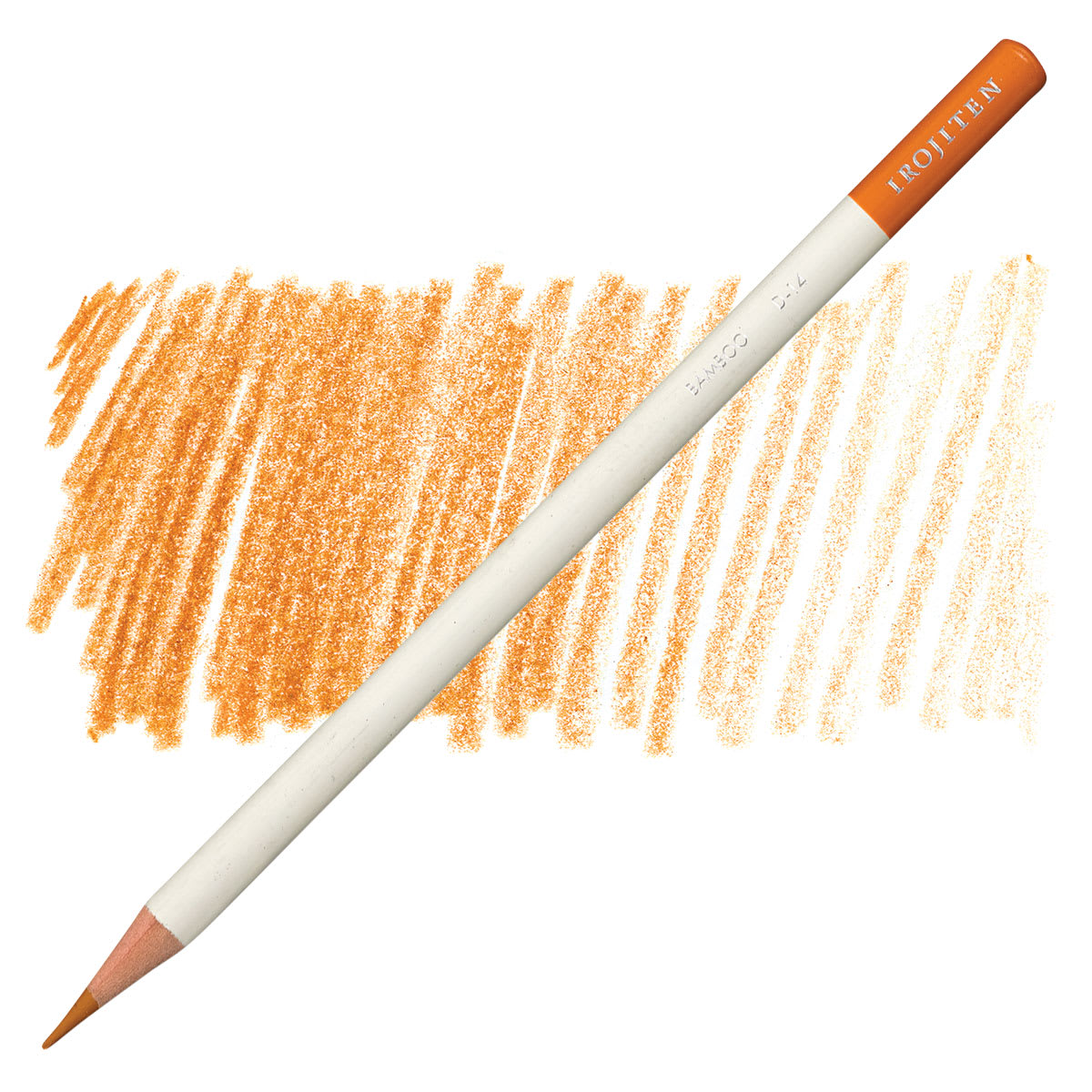 Irojiten Color Pencil - Bamboo pencil and swatch