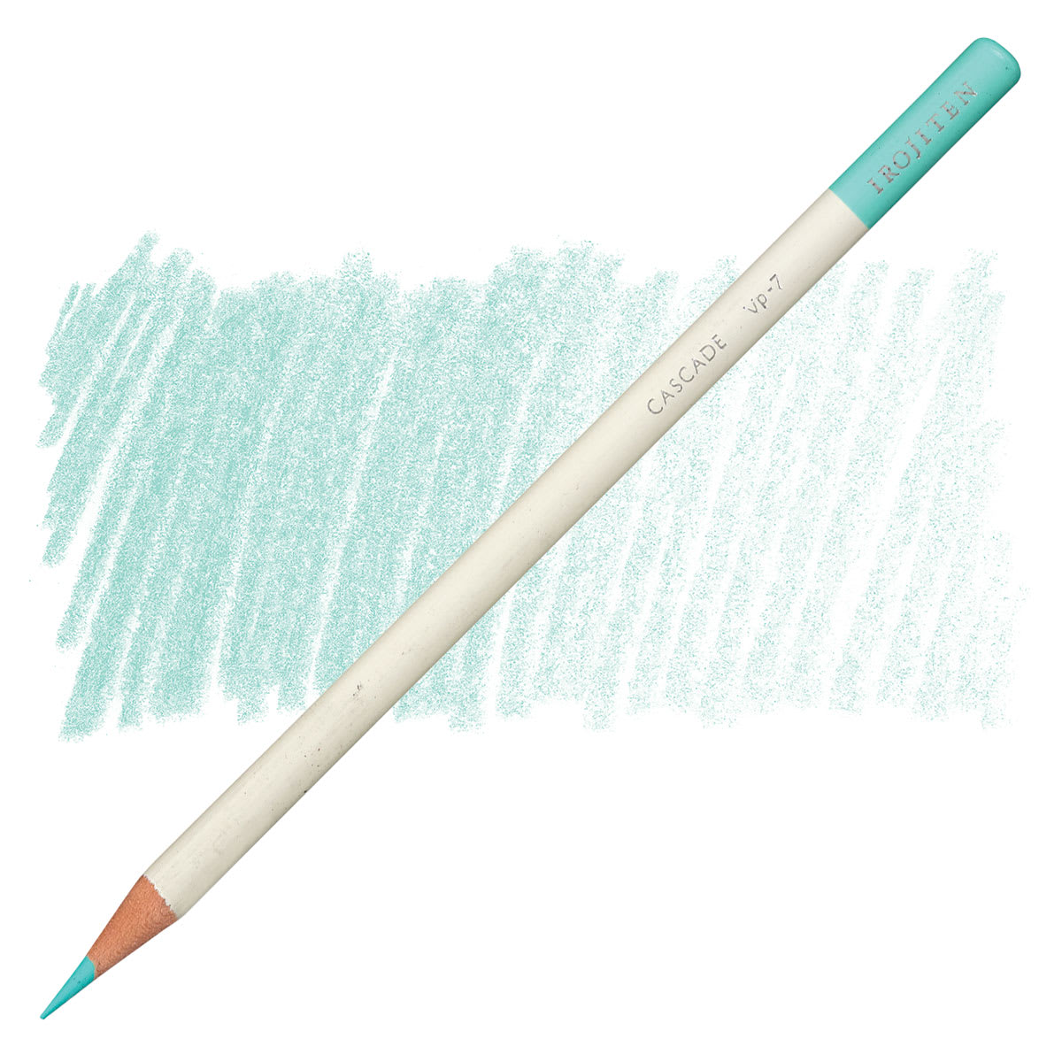 Irojiten Color Pencil - Cascade pencil and swatch