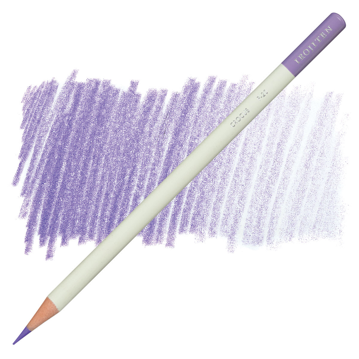 Irojiten Color Pencil - Crocus pencil and swatch
