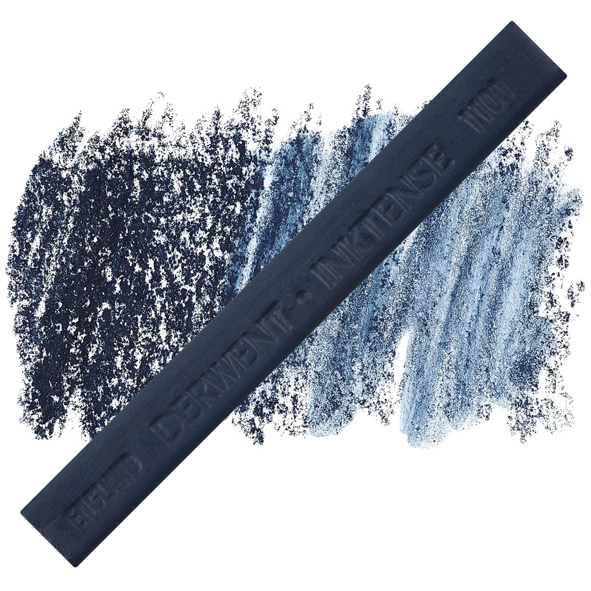 Derwent Inktense Block - Deep Indigo block and swatch