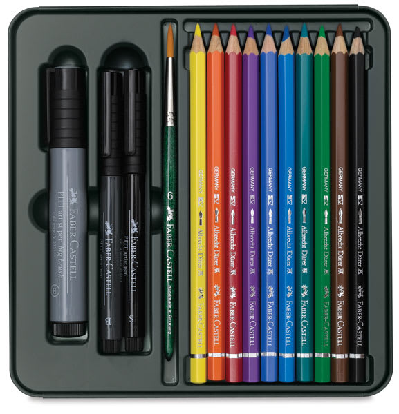 Albrecht D&uuml;rer and Pitt Artist Pen Set 
