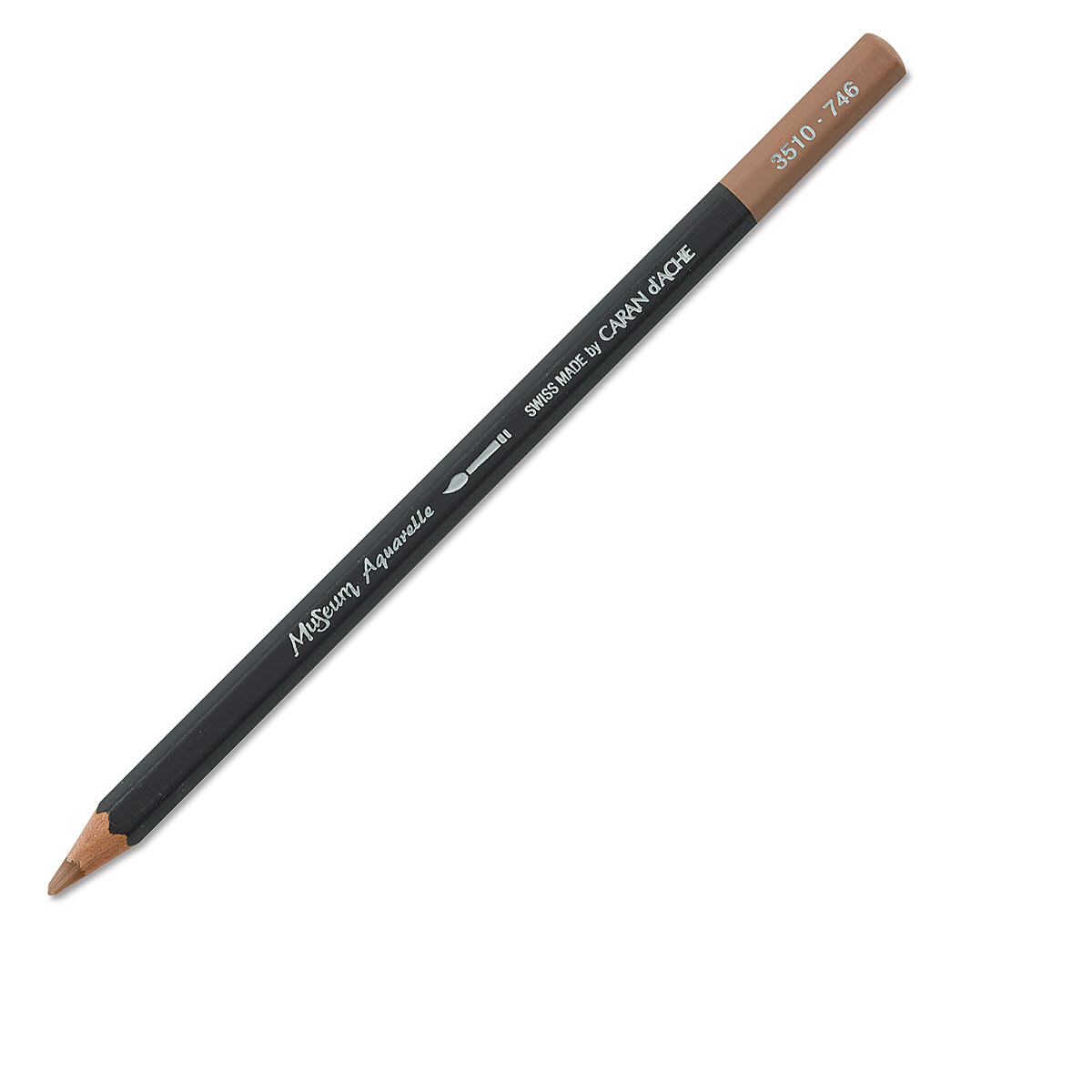 Caran D'Ache Museum Aquarelle Pencil - Warm Earth 50%