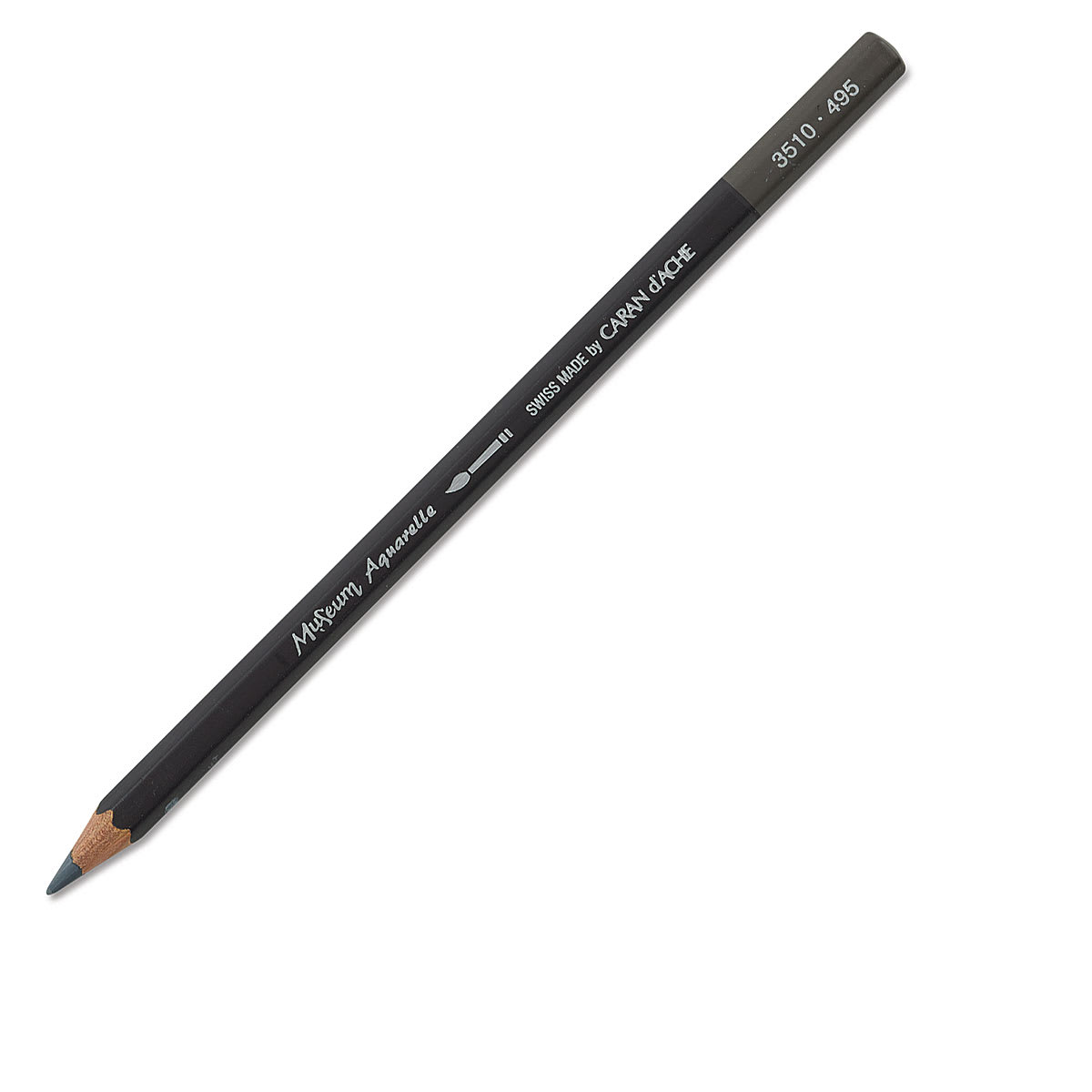 Caran D'Ache Museum Aquarelle Pencil - Slate Grey