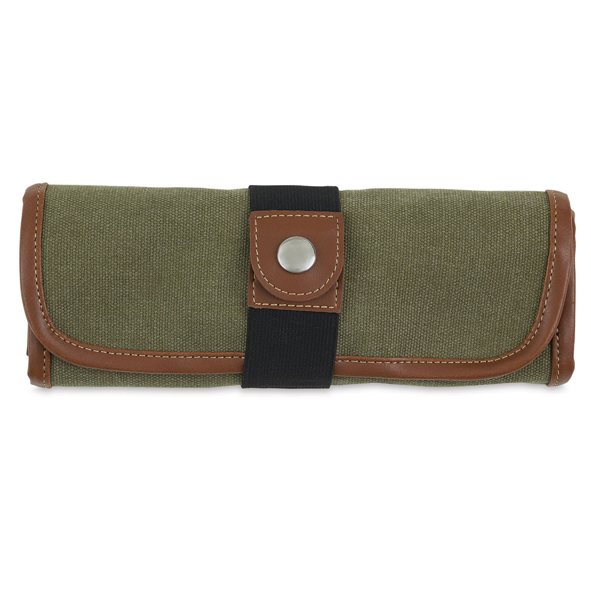 Speedball Roll-Up Pencil Case - Case for 36, Olive Speedball Roll-Up Pencil Case - Case for 36, Olive
