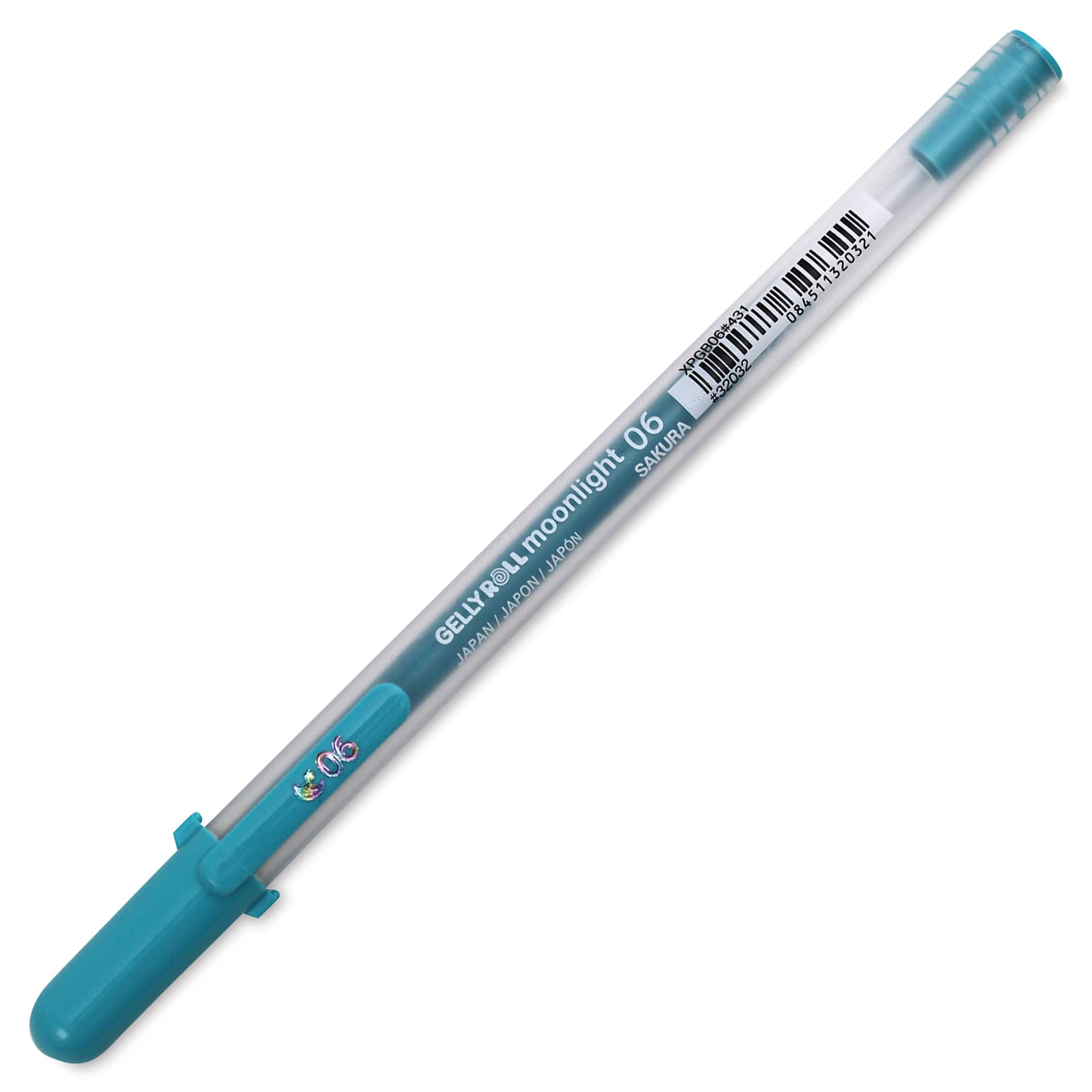 Sakura Gelly Roll Moonlight Pen - Blue Green, Fine Point