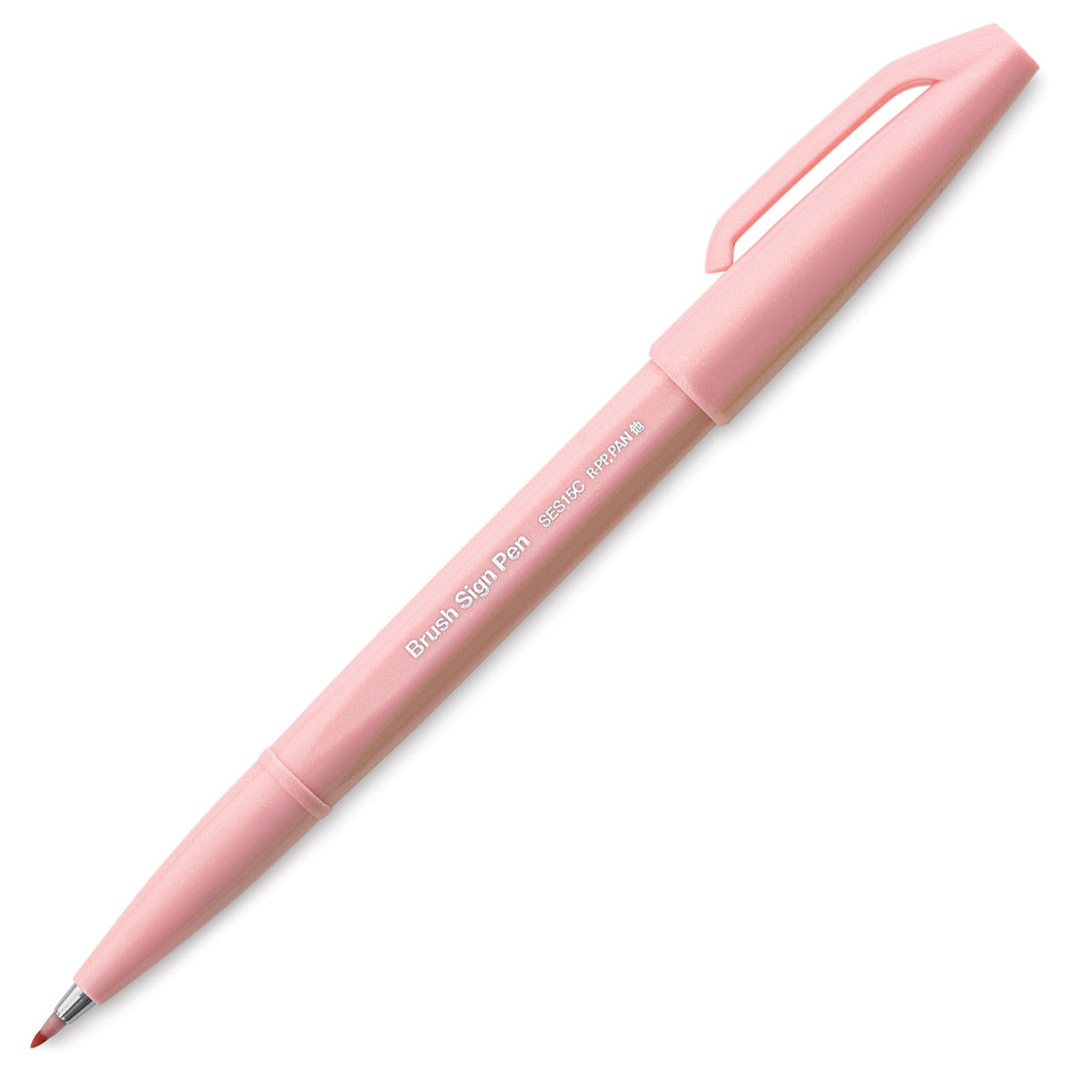 Pentel Arts Brush Tip Sign Pen - Pale Pink (pen)