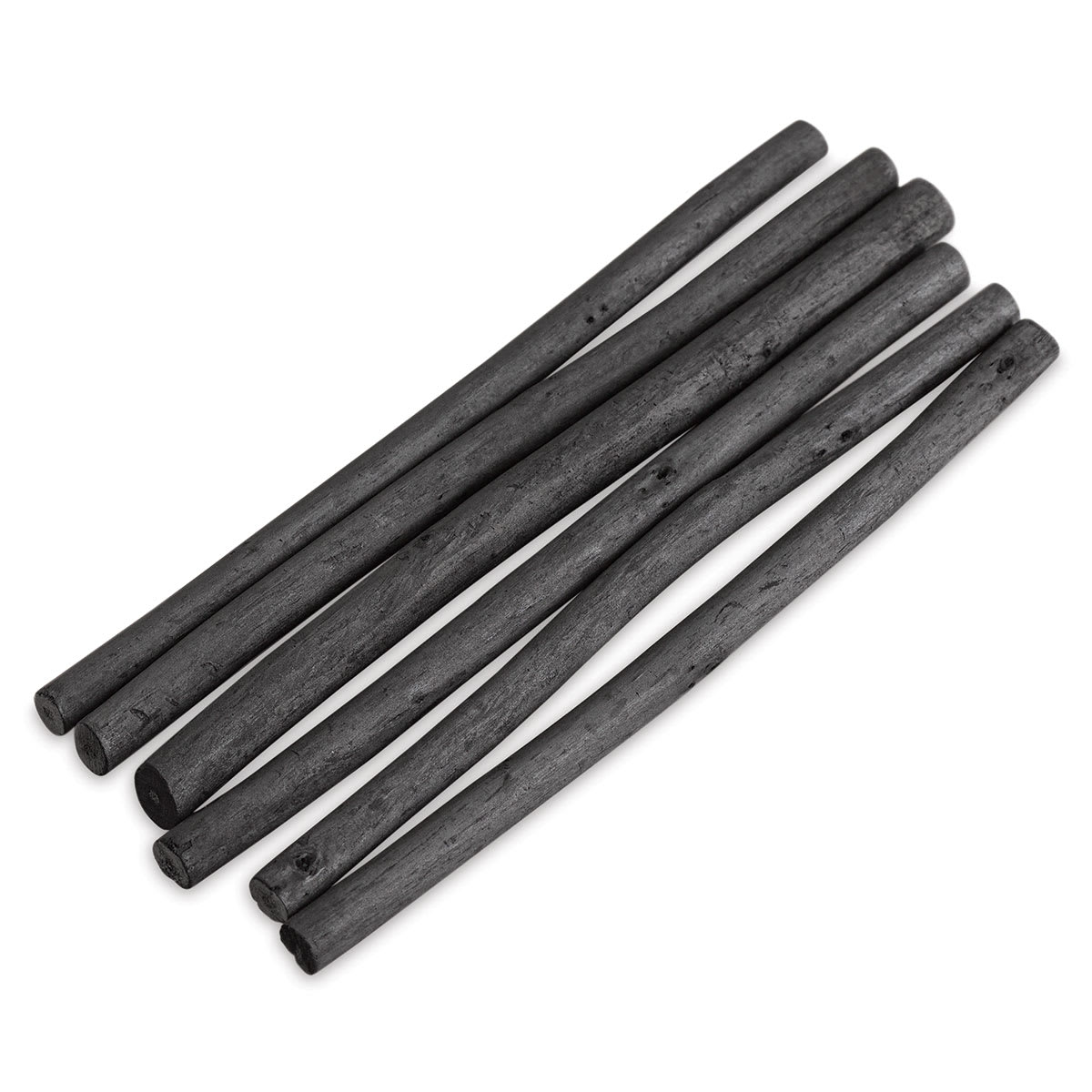 Faber-Castell Pitt Natural Willow Charcoal - Set of 6, 6-11 mm sticks out of package