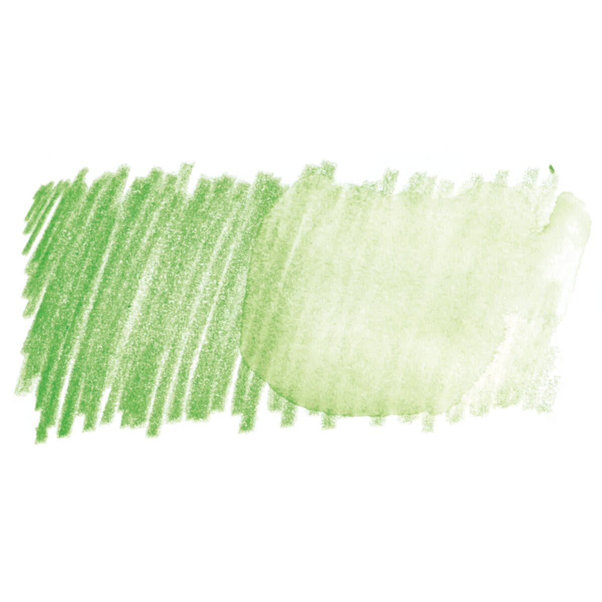 Faber Castell Goldfaber Aqua Watercolor Pencil - Grass Green 166 swatch