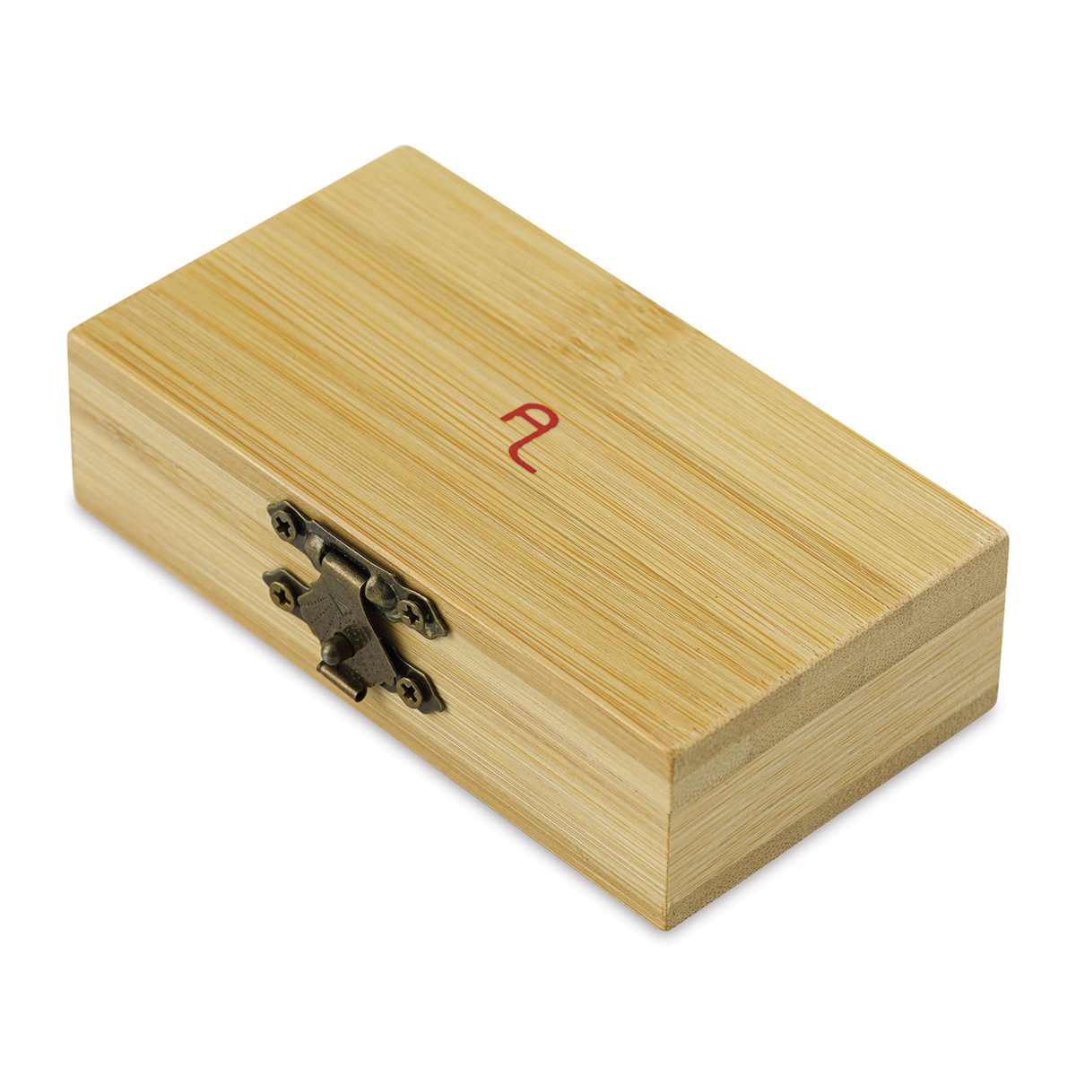 Artists Line Charcoal and Pastel Sharpening Box - Angled view of closed box