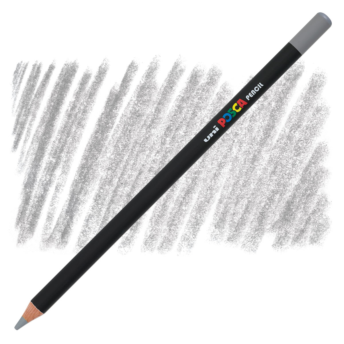 Posca Colored Pencil - Grey pencil and swatch