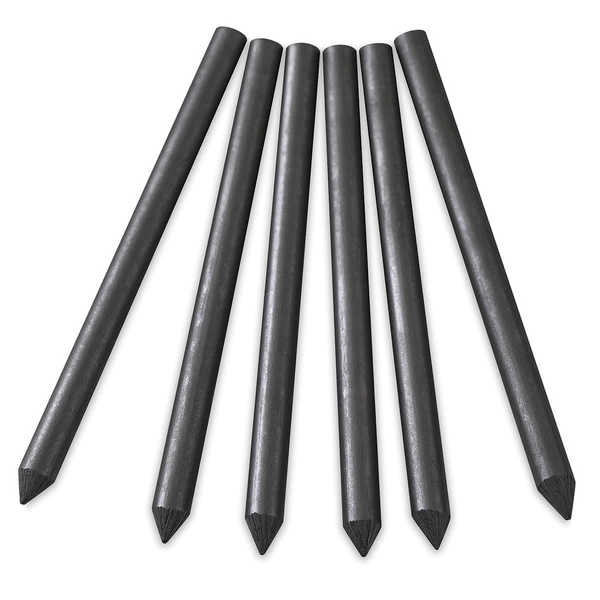 Koh-I-Noor Gioconda 5.6mm Graphite Leads - Six leads shown in fan
