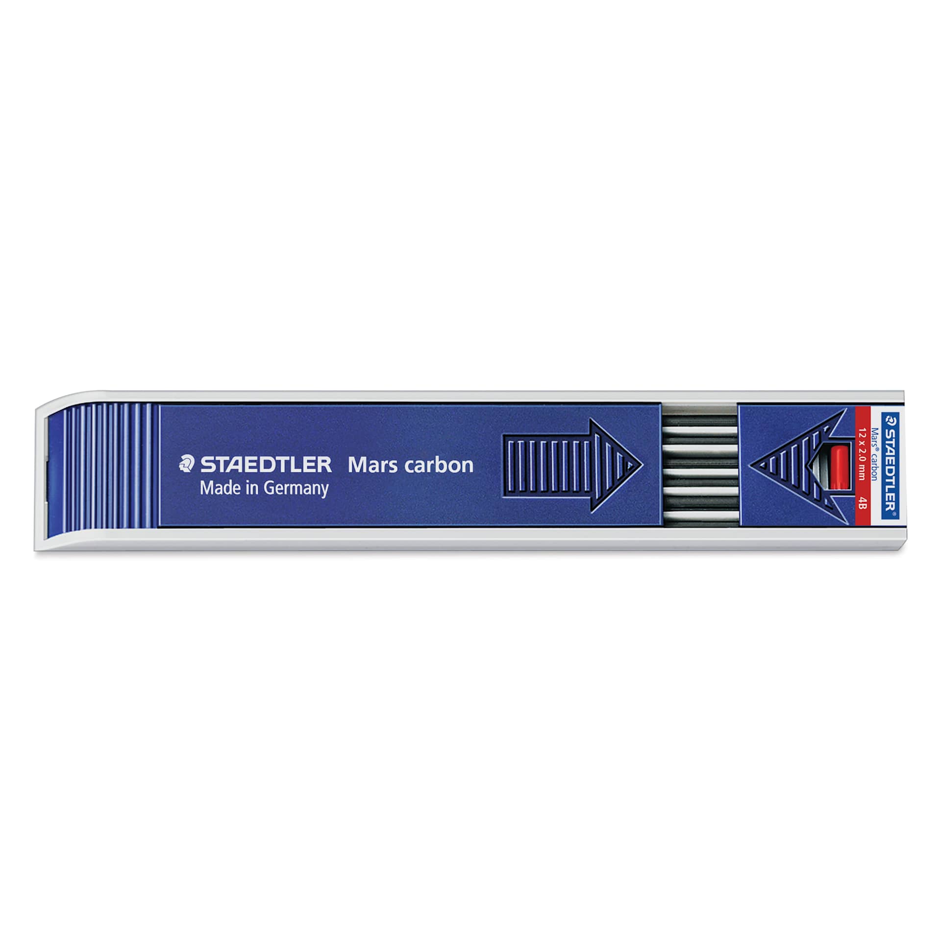 Staedtler Lumograph Leads - 4B, Pack of 12, packaging