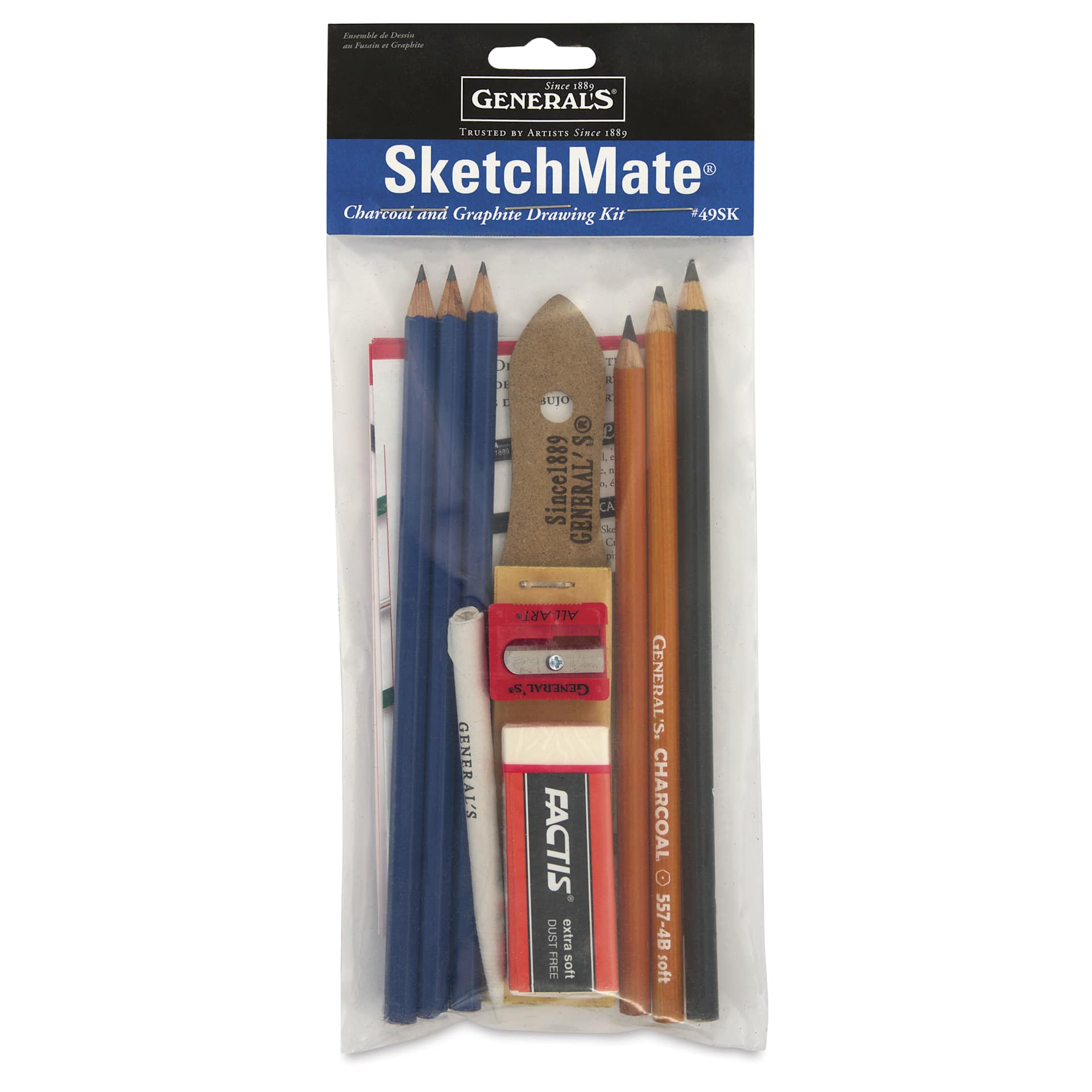 General's Sketchmate Drawing Set, front of the packaging General's Sketchmate Drawing Set, front of the packaging