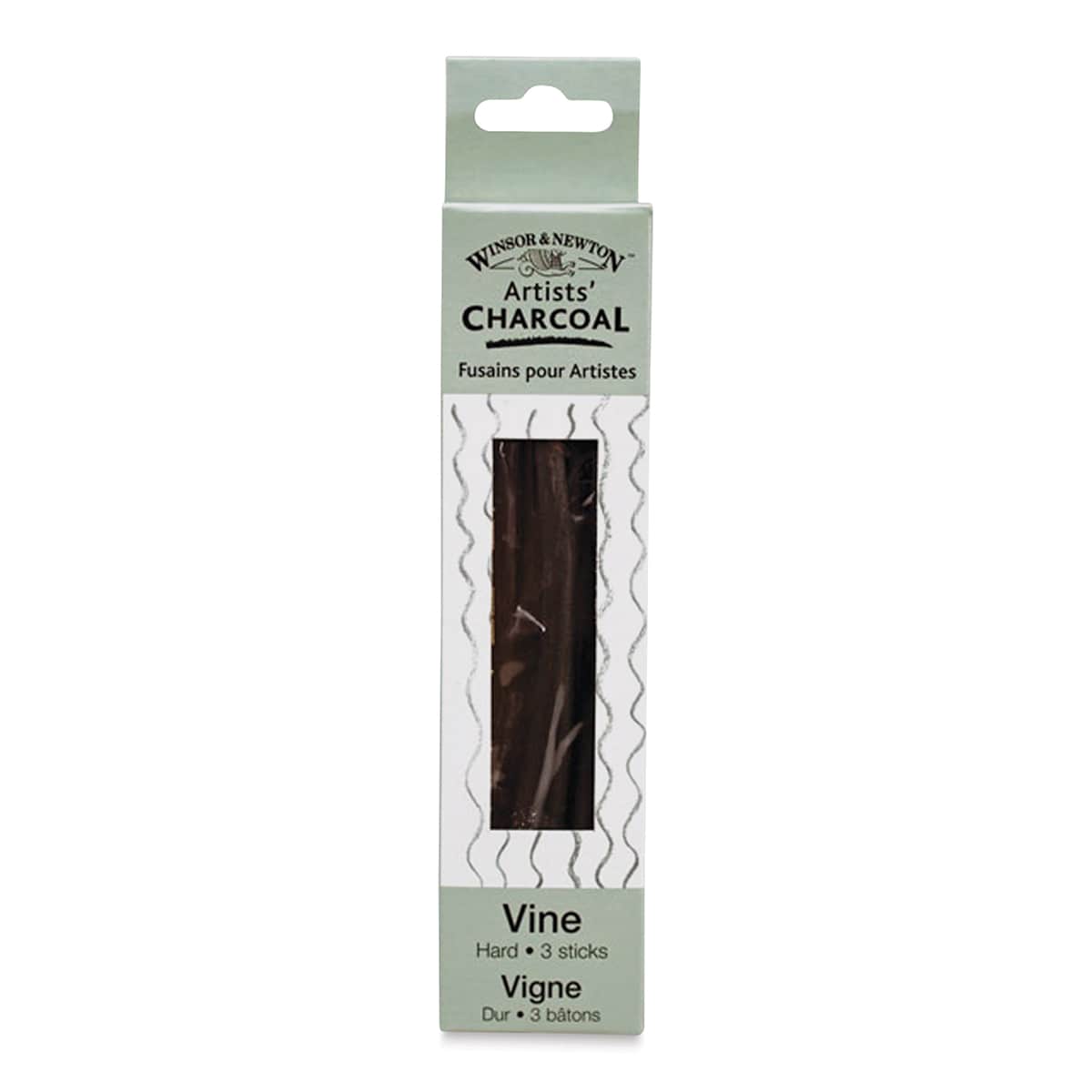 Winsor & Newton Vine Charcoal - Hard, Pack of 3