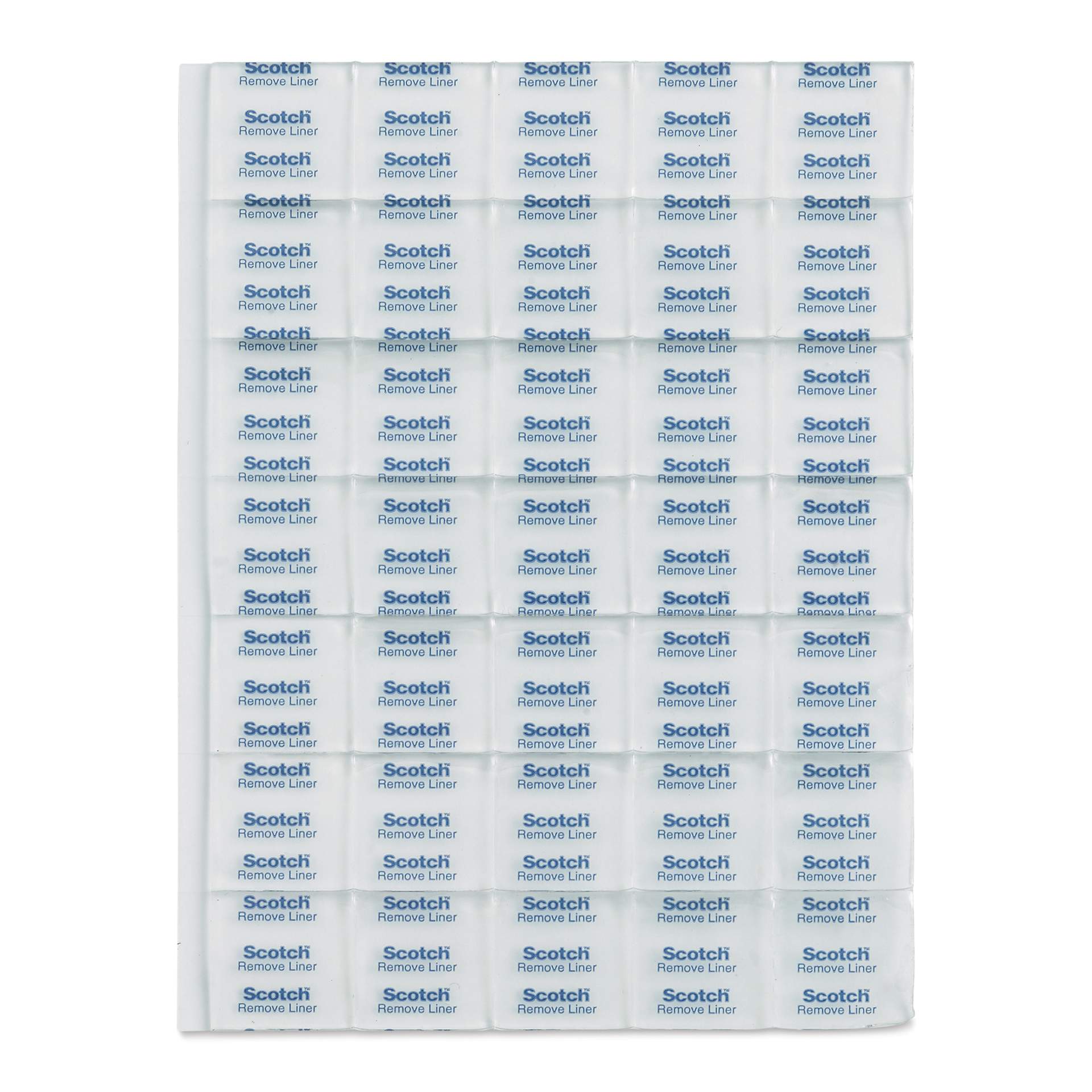 Scotch Removable Clear Mounting Squares - Pkg of 35, outside of the packaging Scotch Removable Clear Mounting Squares - Pkg of 35, outside of the packaging