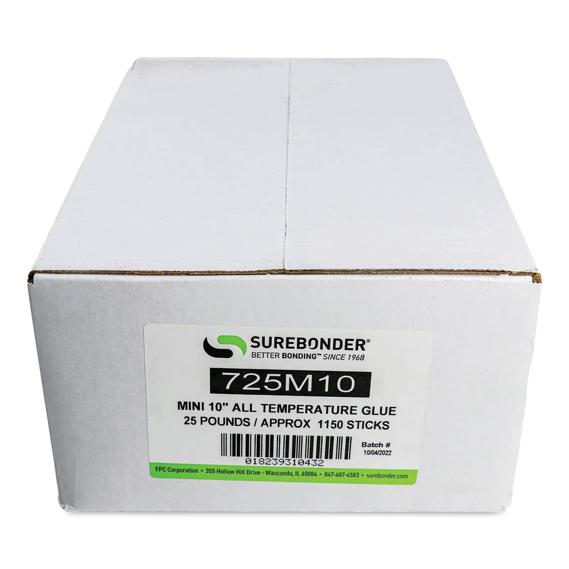 Glue Sticks for Mini-Trigger Guns - 25 lb, 5/16" x 10" - packaging