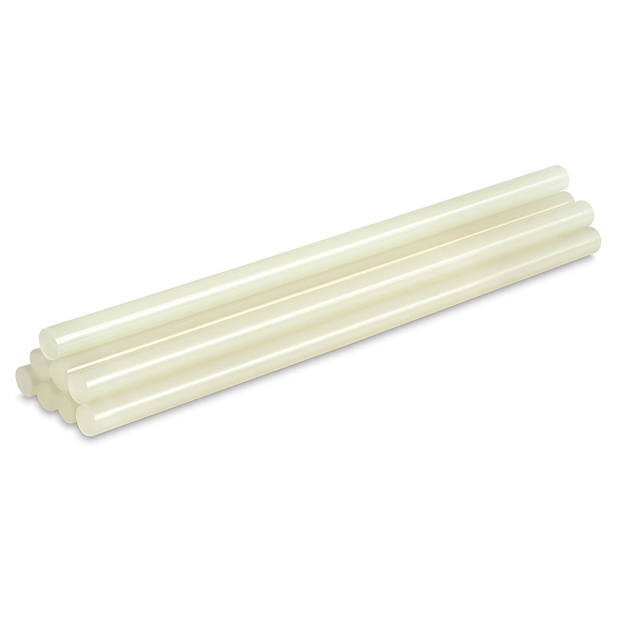 Surebonder Tough Stik High Performance High Temp Acrylic Glue Sticks - 8 Glue Sticks shown in stack at angle