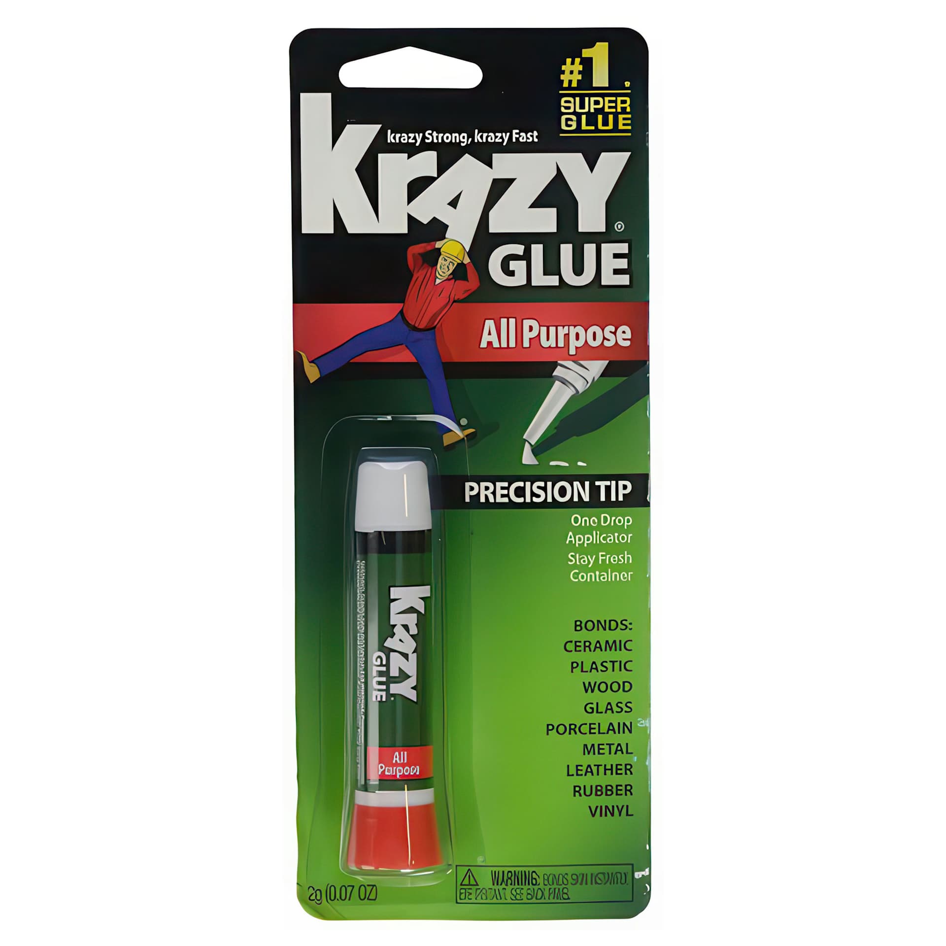 Krazy Glue Tube 2G 4X12 48100