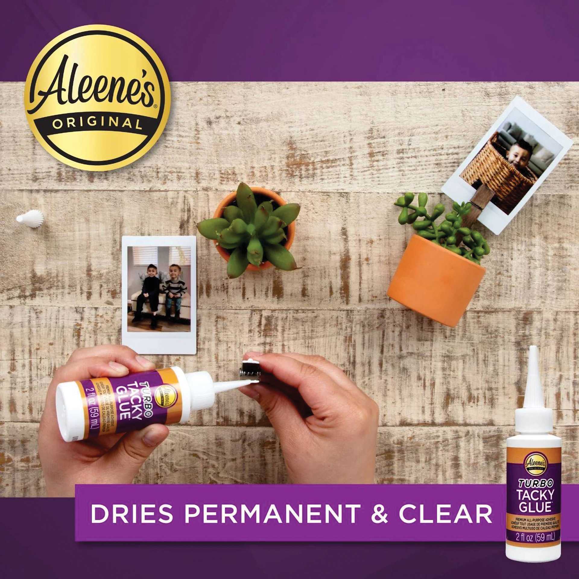Dries permanent and clear