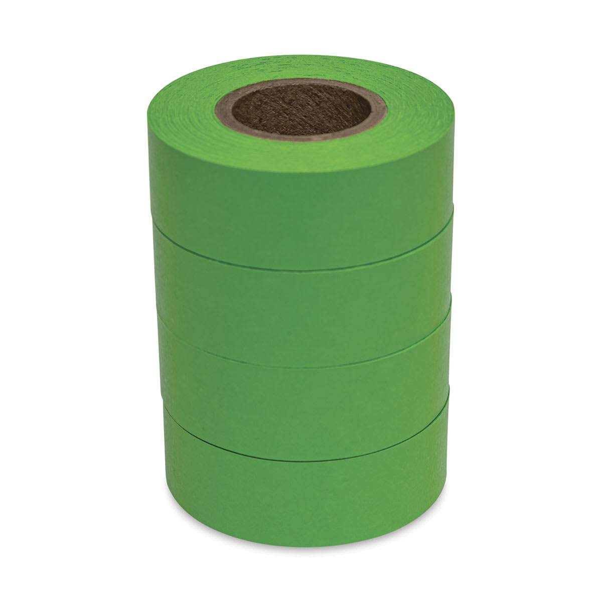 Col-R-Tone System Masking Tape Class Pack - 3/4" x 500", Green, Pkg of 4 rolls stacked