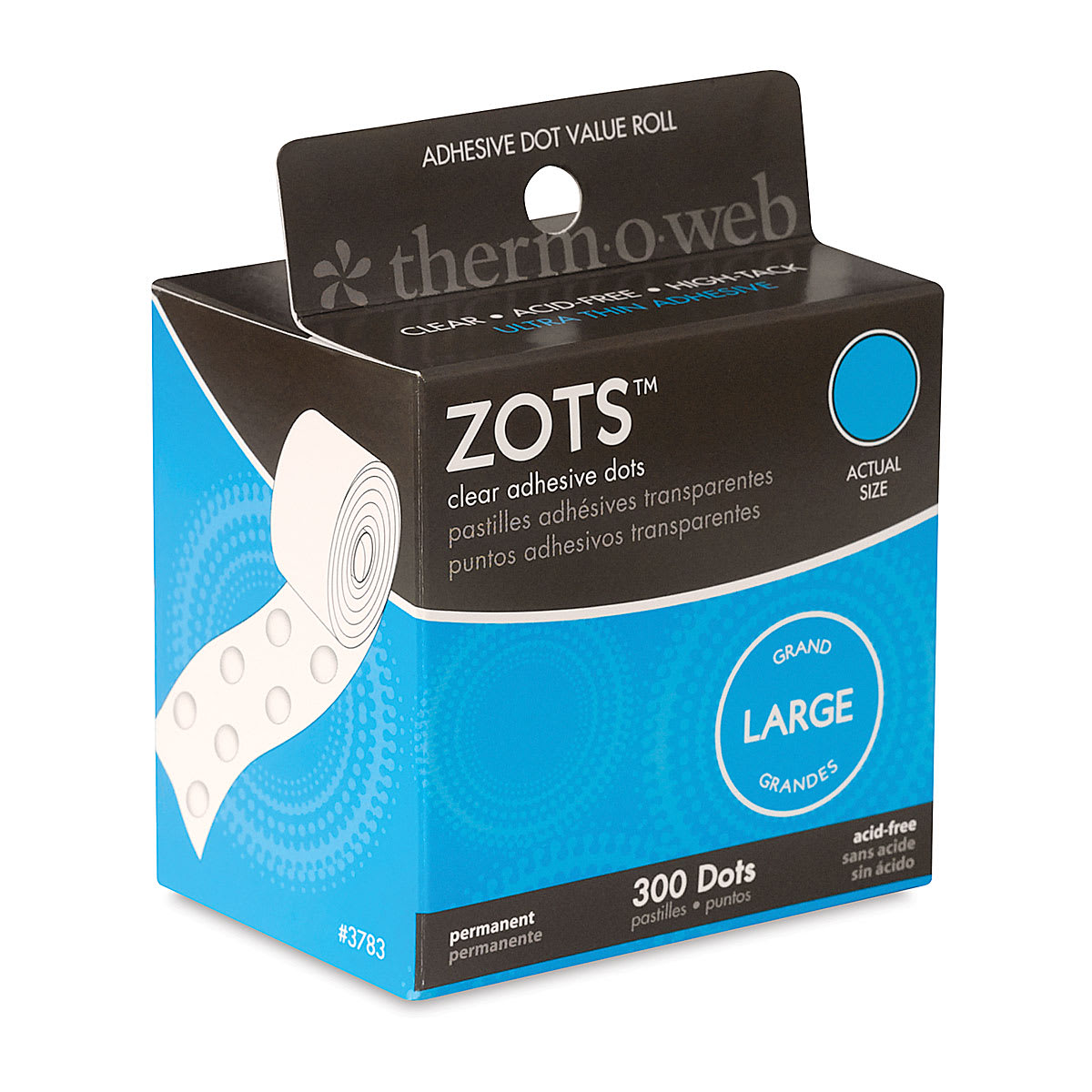 Large ZOTS - Angled view of Package of 300
