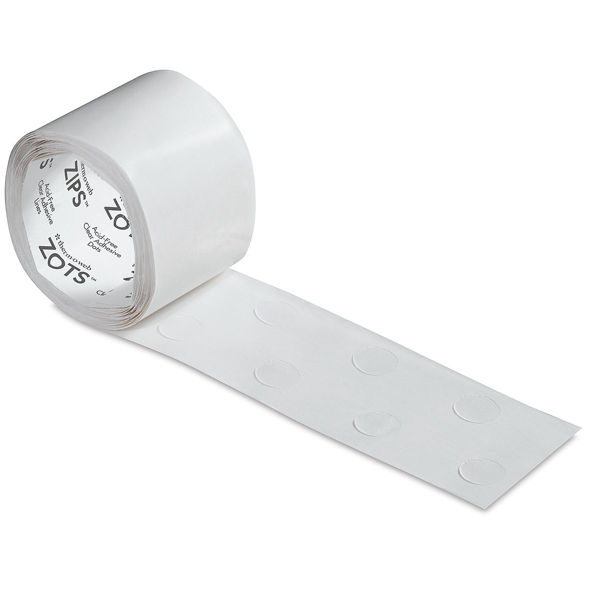 Large ZOTS 0 Angled view of roll from Pack of 300