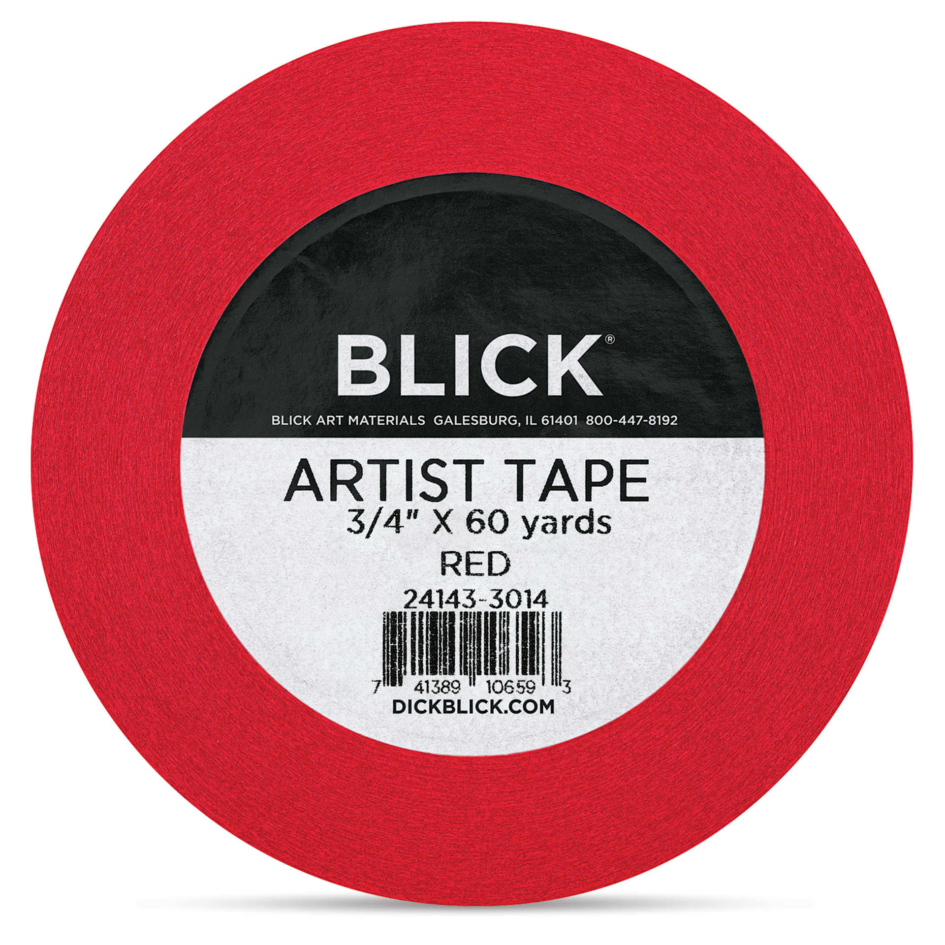 Blick Artist Tape - Red, 3/4" x 60 yds