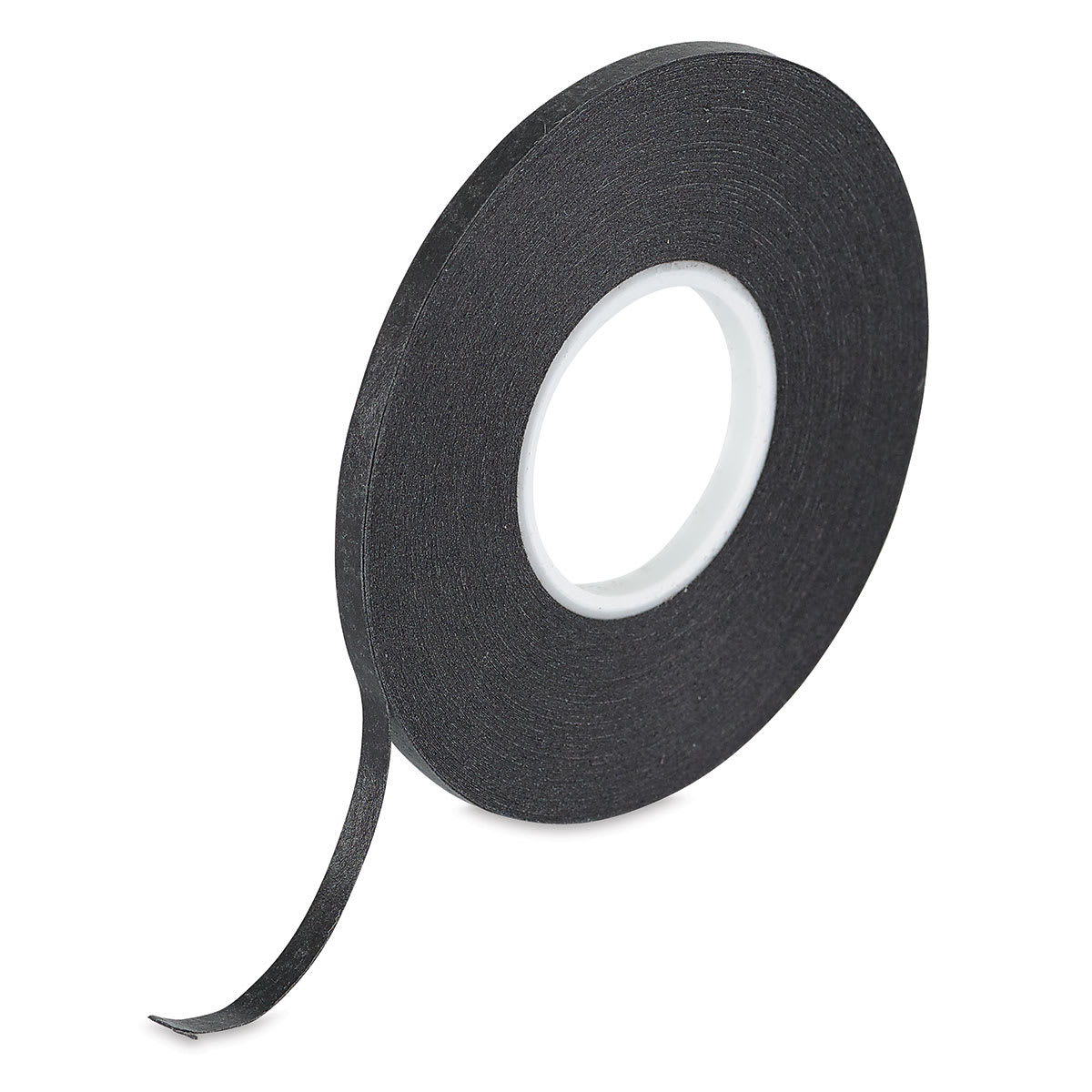 Blick Chart Tape - Upright roll of 1/8" black tape slightly unrolled