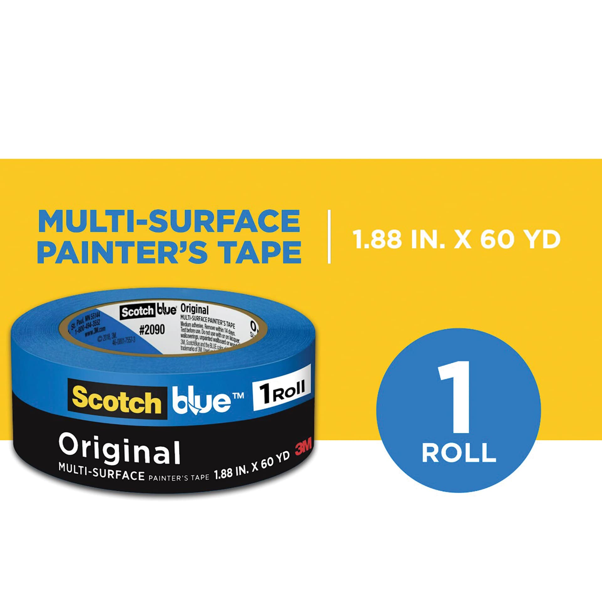 Multi-surface painter's tape.