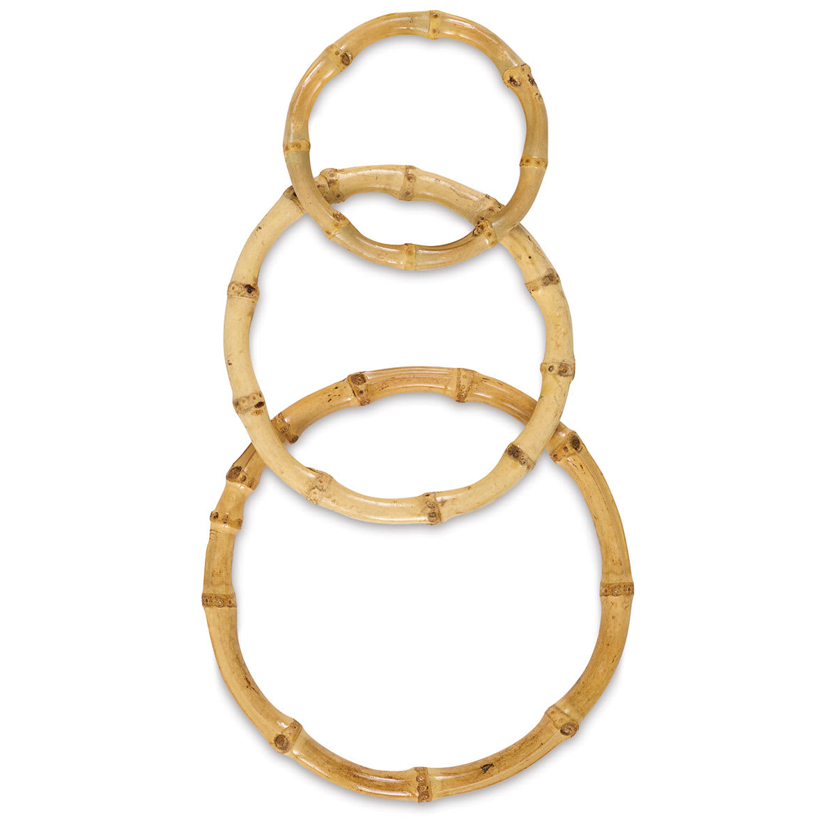 Pepperell Natural Bamboo Rings