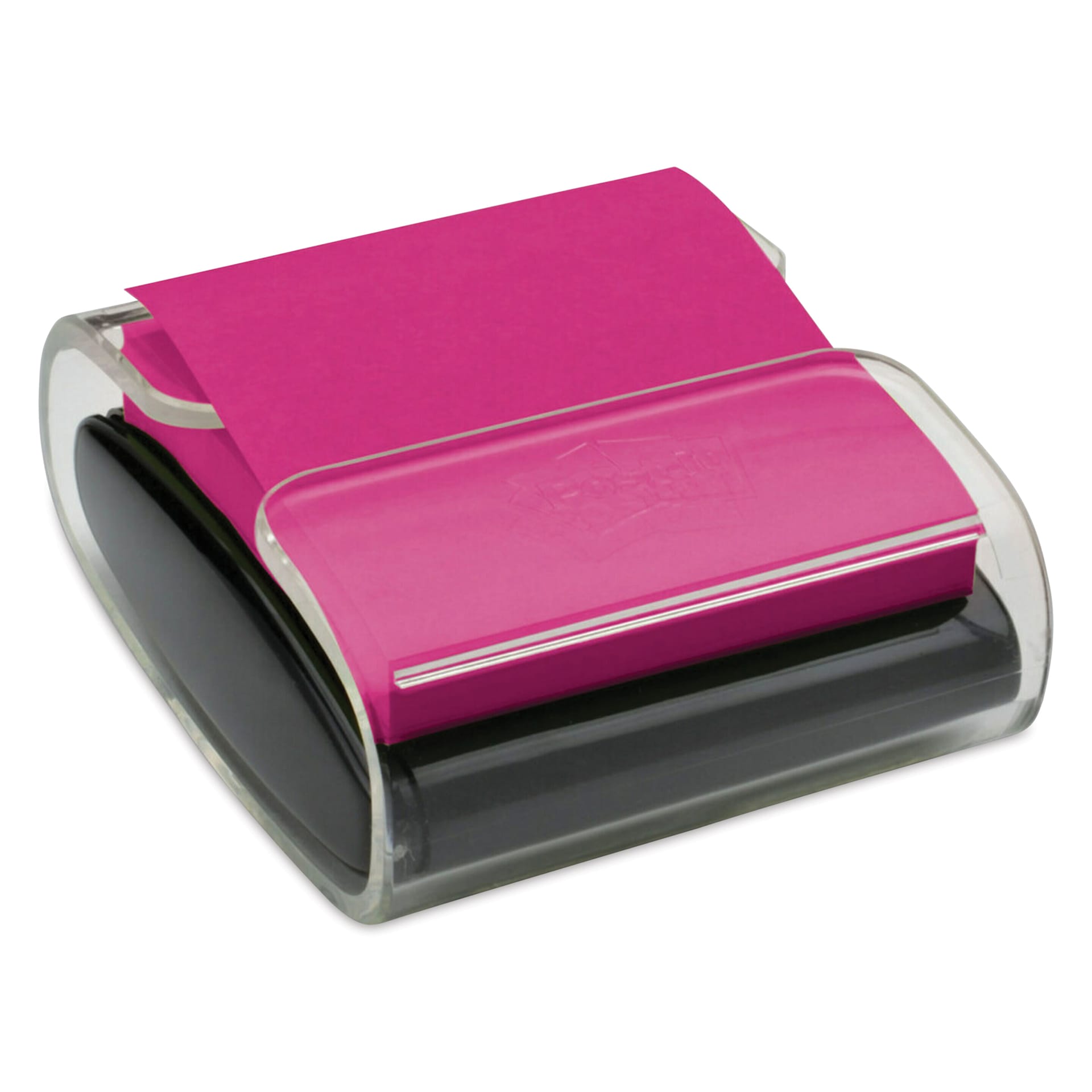 Post-it Clear Top Pop-up Notes Dispenser - Rounded